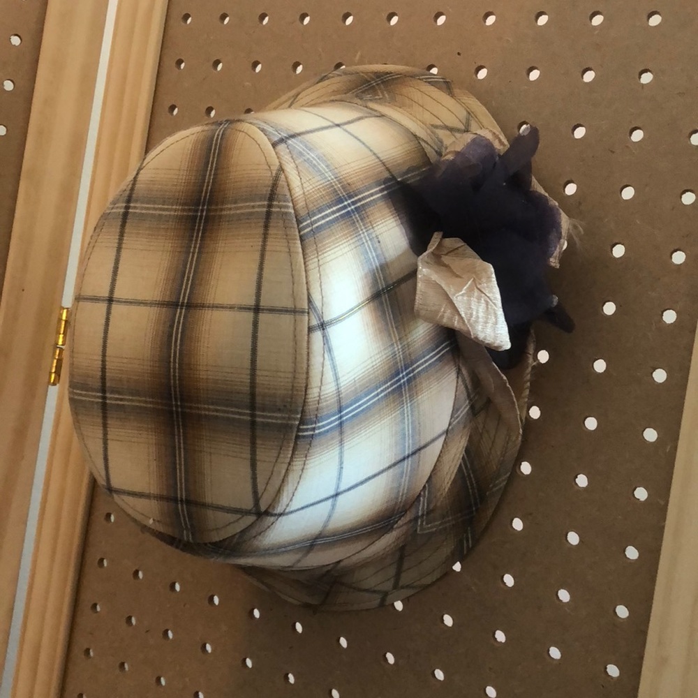 Fedora /bucket hat - plaid